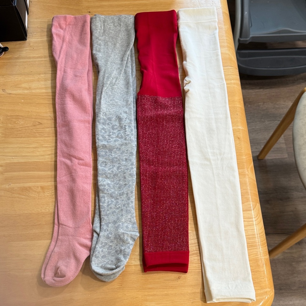 Kids Assorted Color Tights Set